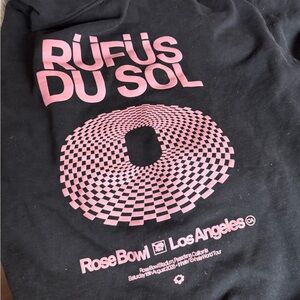 RÜFÜS DU SOL rose bowl hoodie